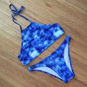 Tie dye swimsuit!